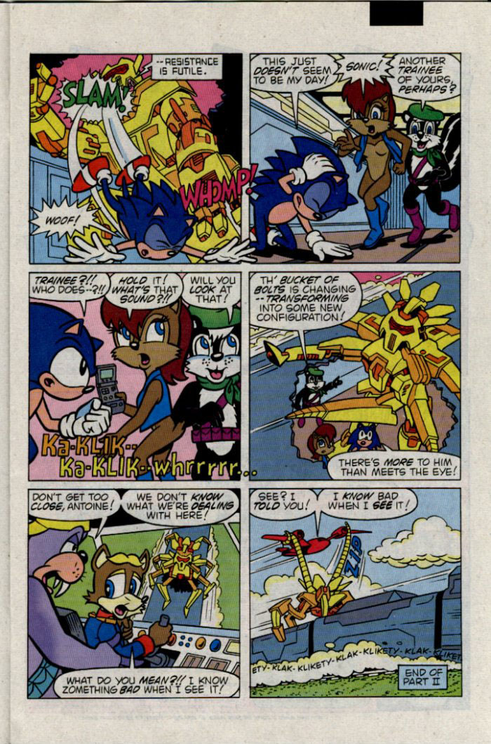 Sonic - Archie Adventure Series February 1996 Page 10